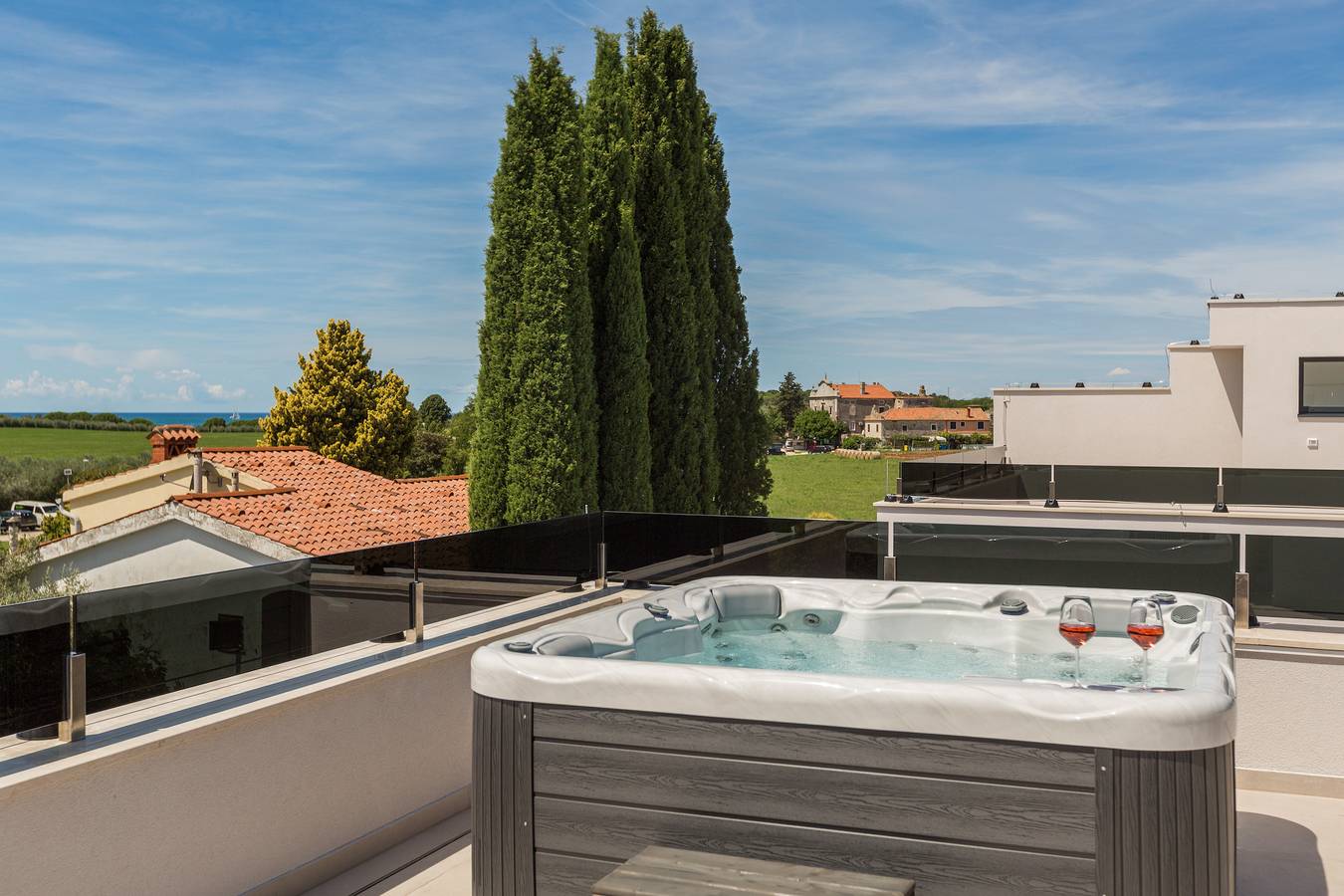 Ferienhaus Blossom in Novigrad, Umag und Umgebung