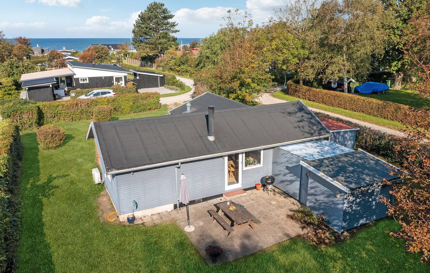 Ferienhaus für 4 Personen mit Terrasse in Kongsmark Strand, Slagelse