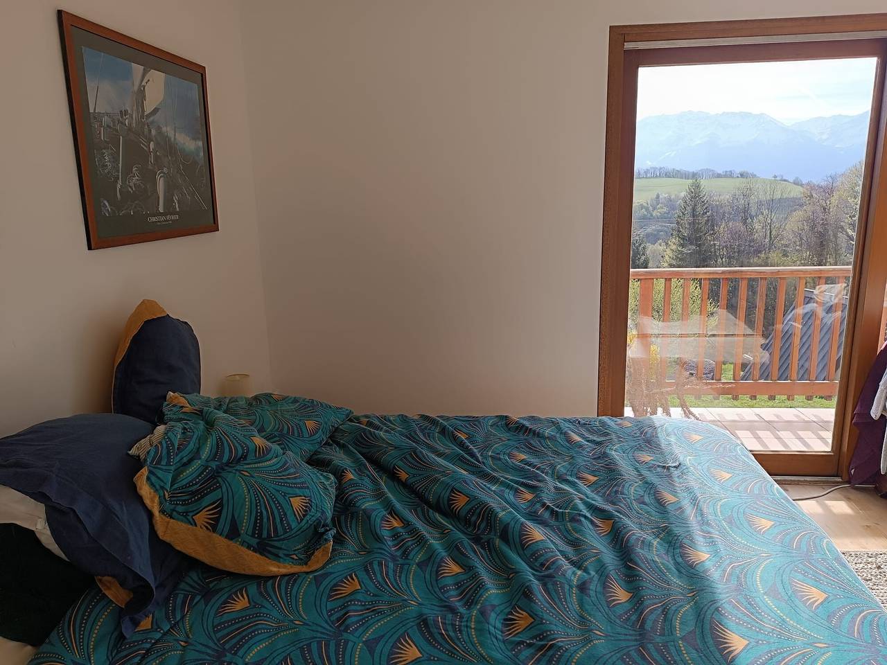 Appartement entier, Appartement « Duplex La Source Amélie » : vue montagne, terrasse privée et Wi-Fi in Saint-Pancrasse, Isère