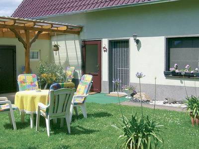 Ferienwohnung für 2 Personen, mit Balkon/Terrasse und Terrasse in Bad Frankenhausen