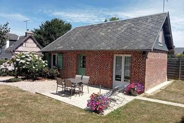 Gîte pour 2 personnes, avec jardin à Vattetot-sur-Mer