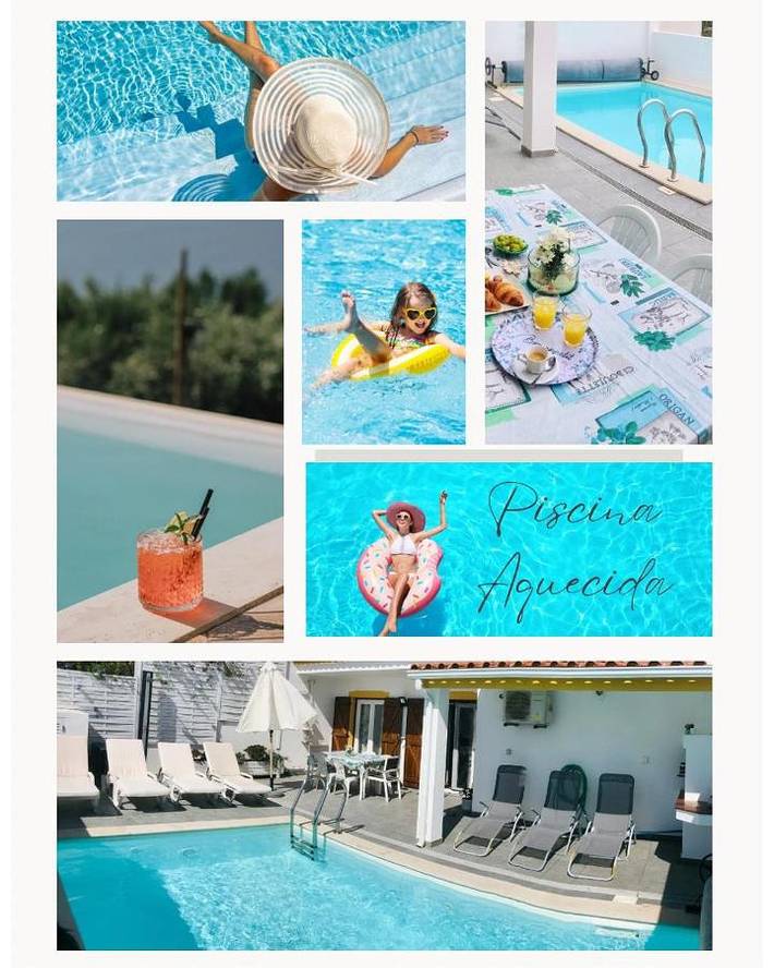 Location de vacances pour 10 personnes, avec piscine ainsi que vue et balcon dans Serra De El Rei - 3