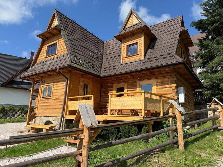 Domek letniskowy dla 12 osób, z widok i ogród, zwierzęta dozwolone w Bukowina Tatrzańska
