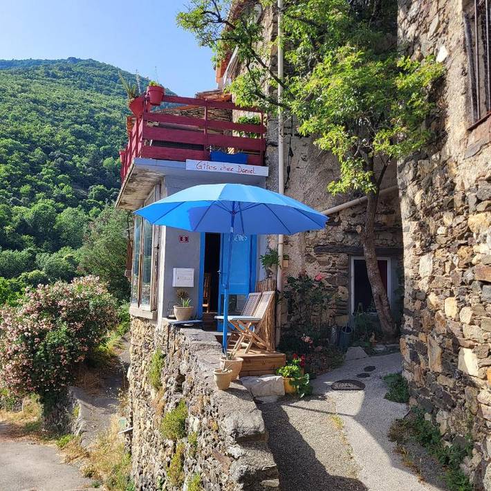 Appartement de vacances pour 2 personnes, avec Balcon ainsi que Terrasse et Vue