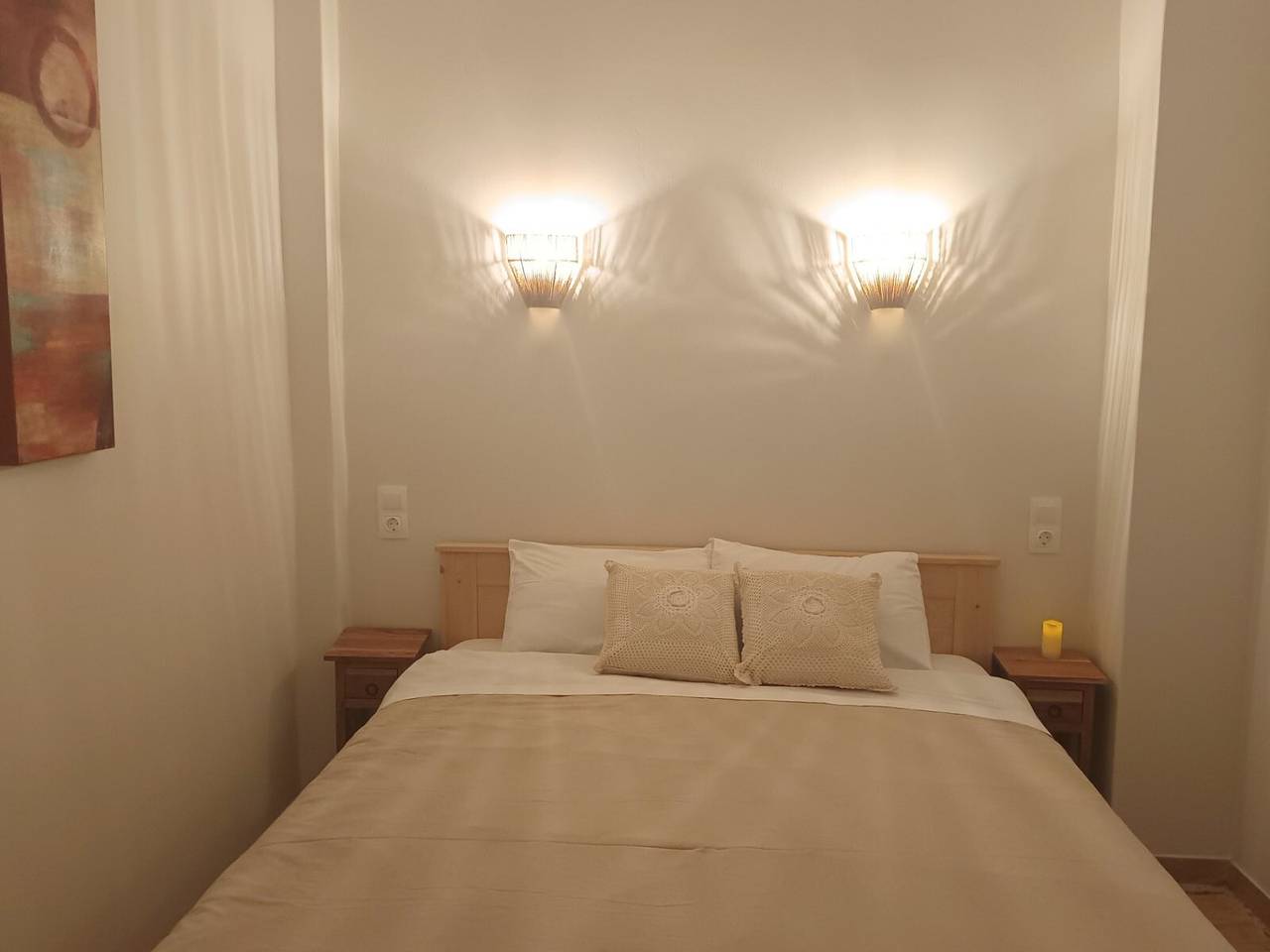 Ganze Wohnung, Apartment „Studio“ mit Balkon, Wlan und Klimaanlage in Katapola, Amorgos