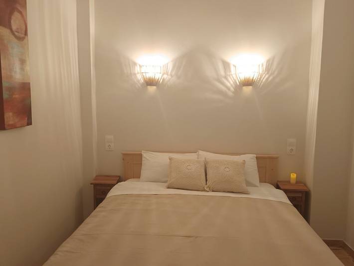 Gîte pour 4 personnes, avec balcon dans Amorgos