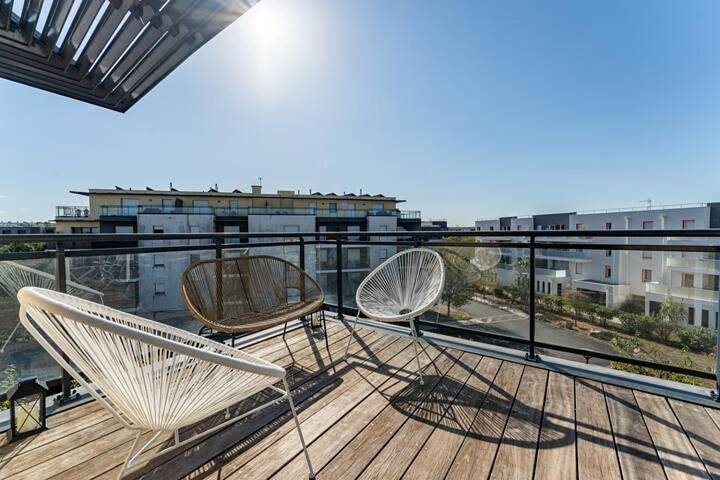 Appartement entier, Bordeaux Mérignac appartement 2 Pièces - 2 Terrasses in Mérignac, Région de Bordeaux