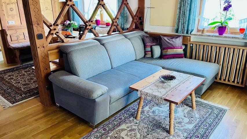 Ferienwohnung für 4 Personen, mit Balkon und Garten in Bad Bayersoien - 3