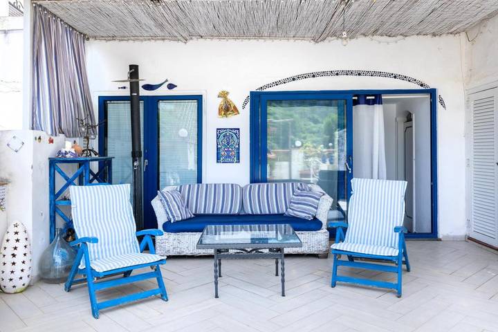 Ferienwohnung für 8 Personen, mit Terrasse und Ausblick, mit Haustier