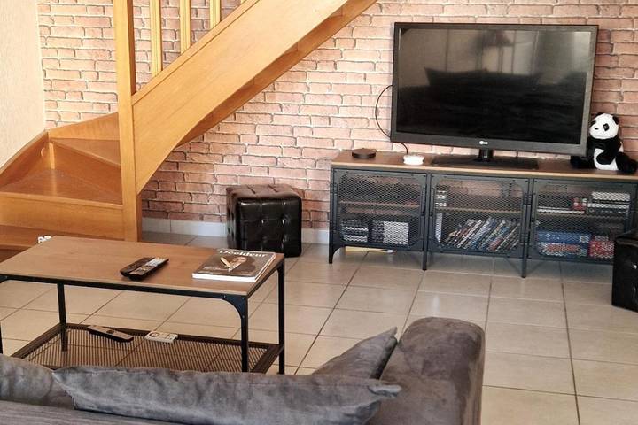 Appartement de vacances pour 5 personnes, avec Balcon ainsi que Terrasse et Vue