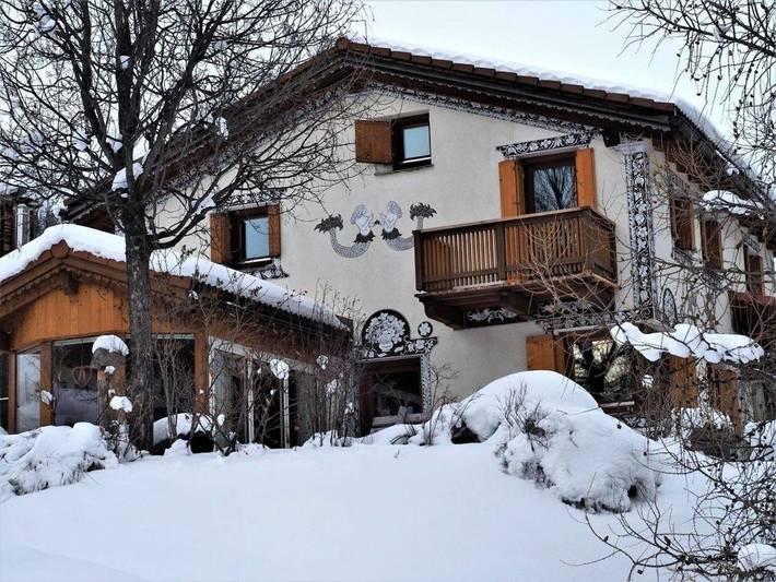 Gîte pour 3 personnes, avec jardin et vue à Zernez - 2