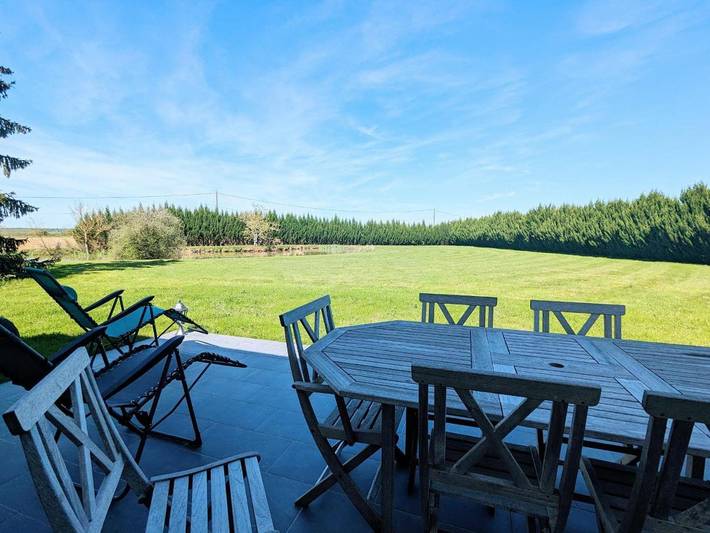 Location de vacances pour 10 personnes, avec terrasse à Vicq-sur-Nahon - 4