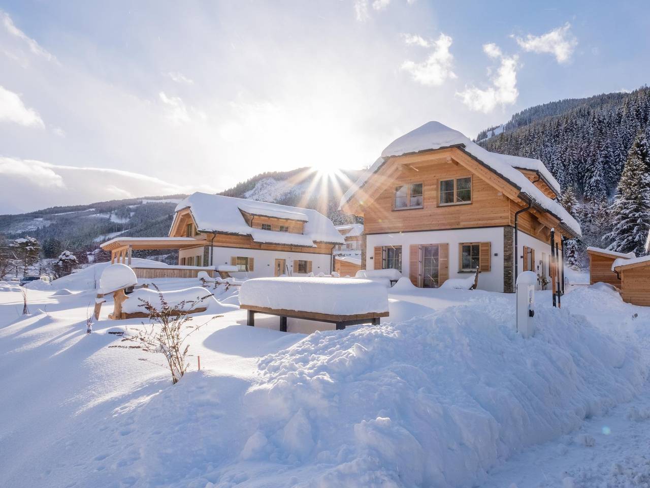 Exklusive Lodge mit Kamin und Wellness
 in Irdning-Donnersbachtal, Tauern