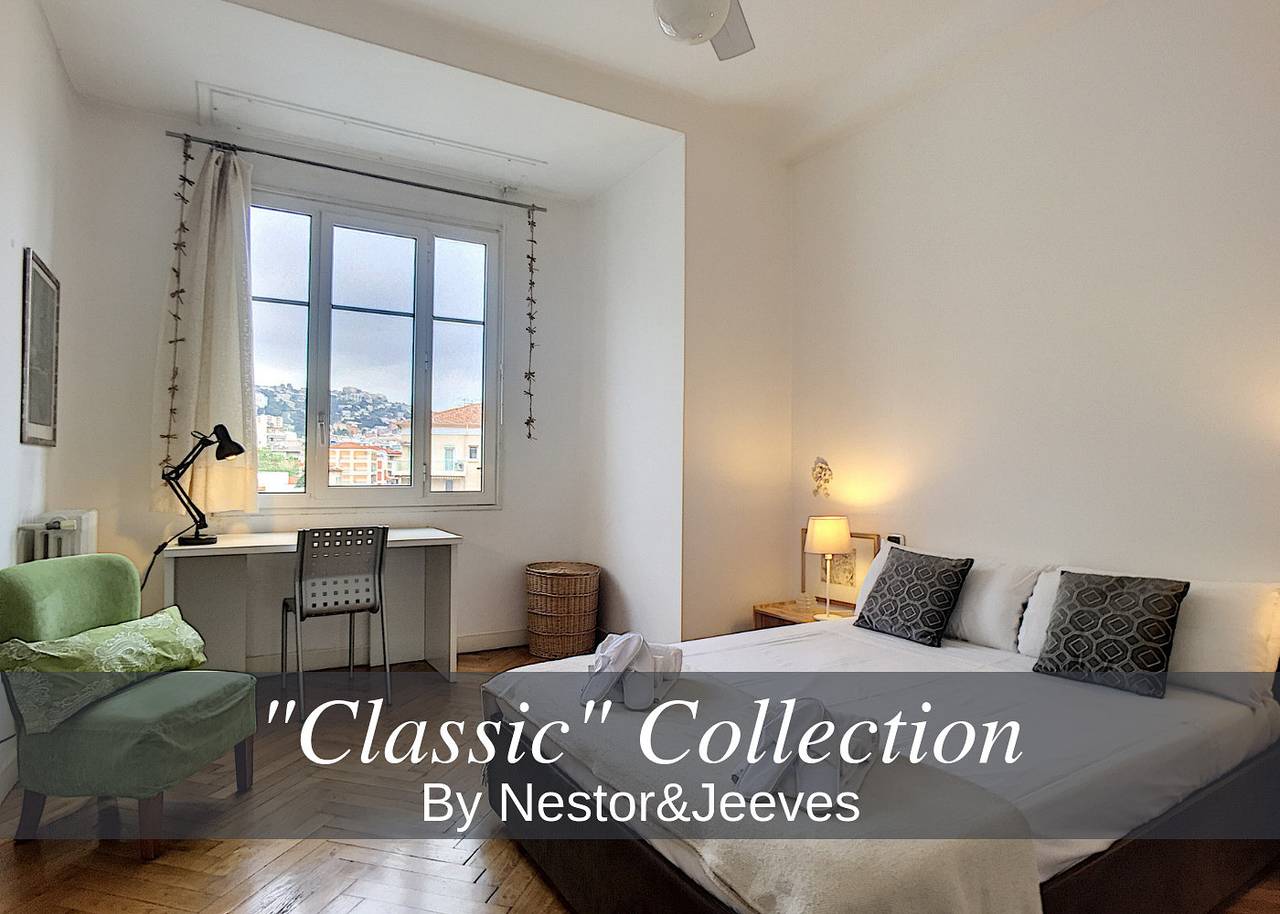 Entire apartment, N&J - Palais Nicole - Central - Very close sea in Nice (France), Nice region