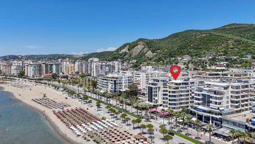 Ganze Wohnung, Ferienwohnung für 4 Personen mit Balkon in Vlorë (Stadt), Vlorë