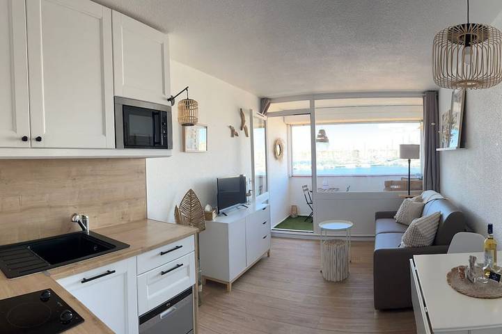 Gîte pour 2 personnes, avec balcon dans La plagette (Cap d'Agde) - 4