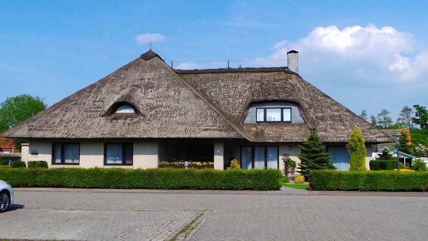 Ferienwohnung für 4 Personen, mit Terrasse und Garten sowie Ausblick in Großheide