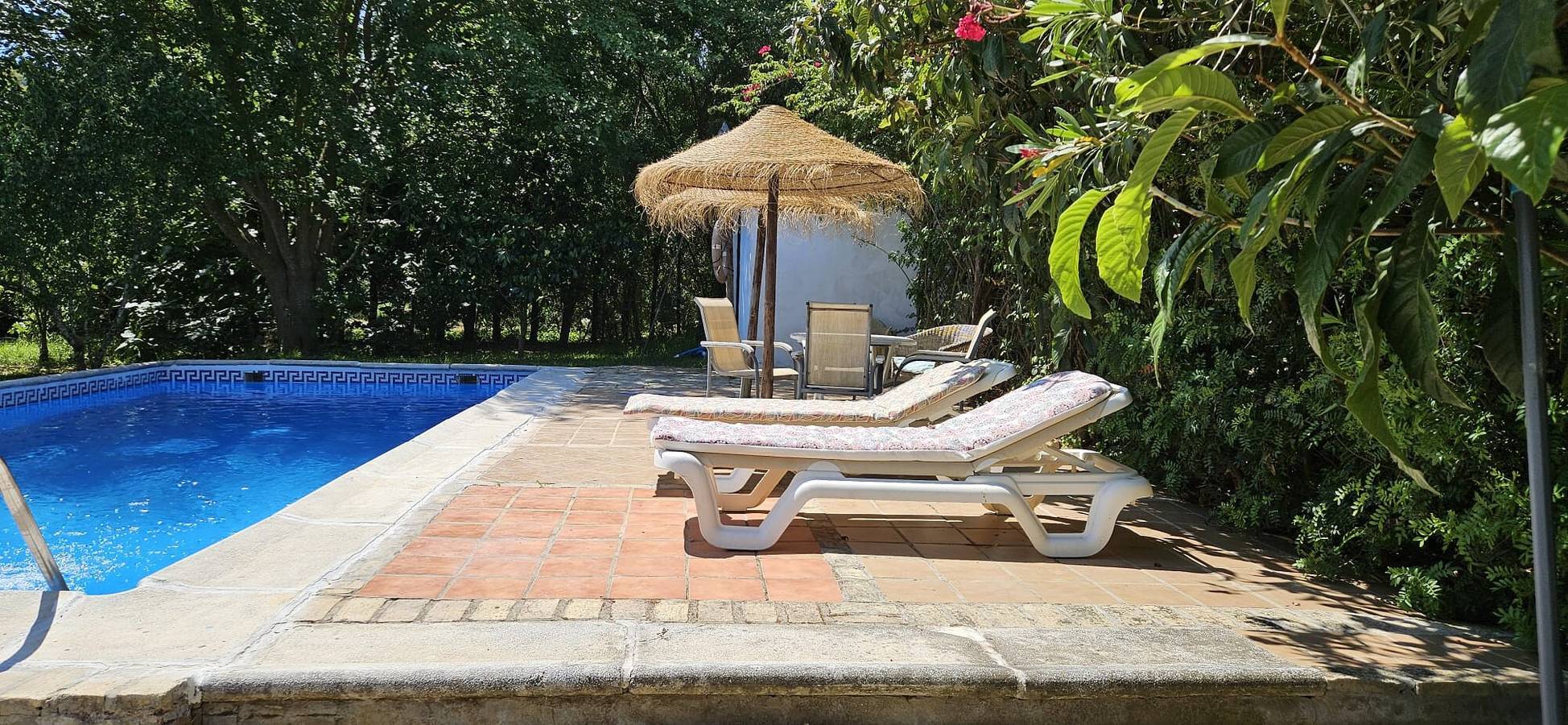 Ferienhaus 'El Mimbral' mit Gemeinschaftspool, Wlan und Klimaanlage in Vejer de la Frontera, Costa de la Luz