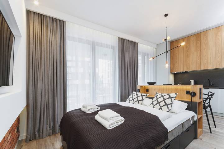 Apartamento para 2 personas, con balcón/terraza, Familias con niños en Cracovia