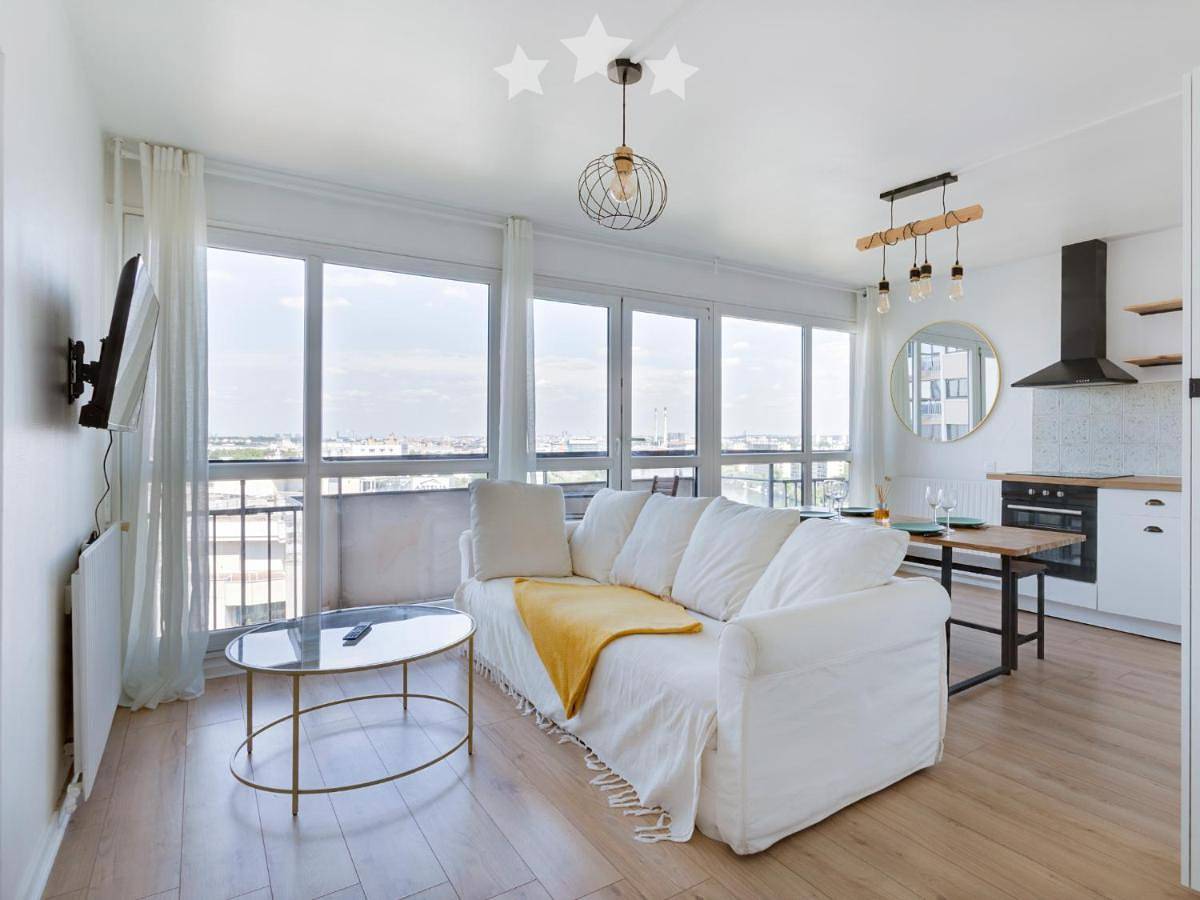 Appartement entier, Vue sur la Seine Panorama Parisien in Choisy-le-Roi, Val-de-Marne