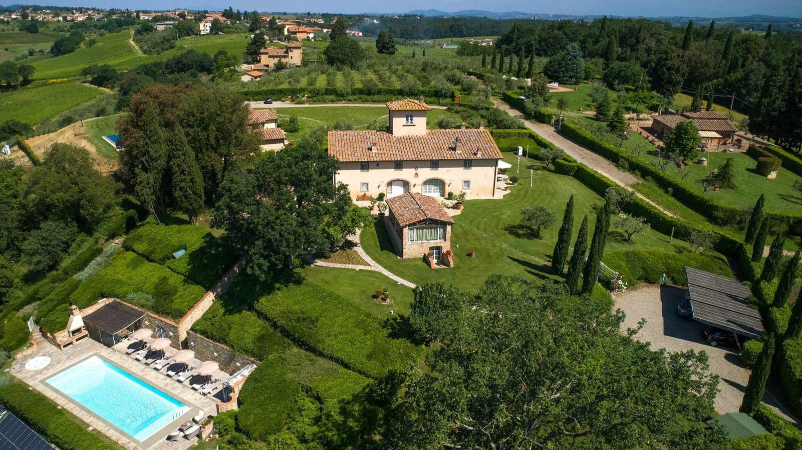 Casa Vacanza per 12 Persone in Tavarnelle Val di Pesa, Barberino Tavarnelle