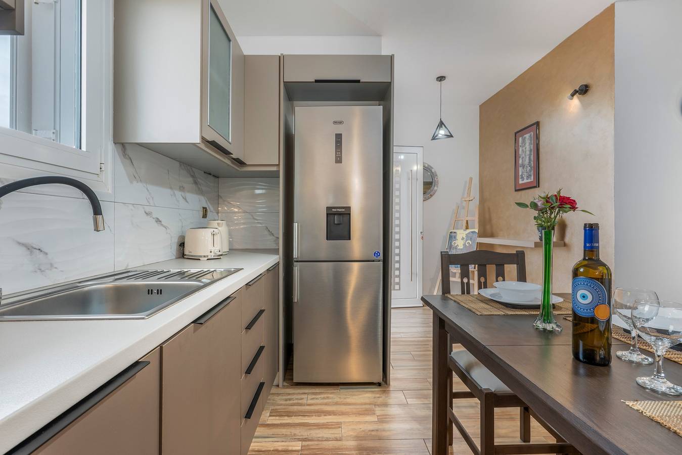 Vakantiehuis 'Panorama Appartement' met Zeezicht, Wifi en Airconditioning, foto 9