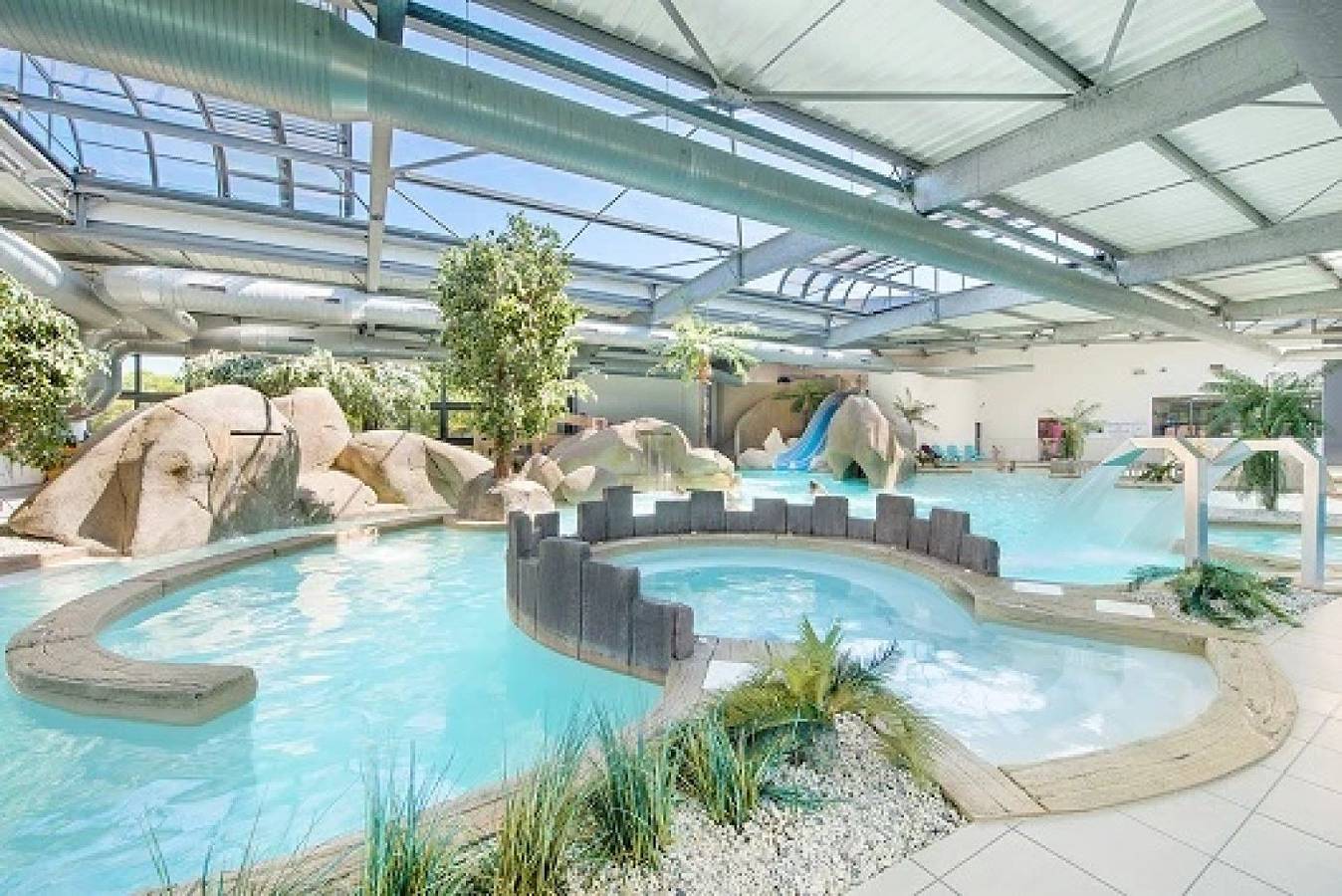 Zecamping 5* - Plage à 600 m - Top Parc Aqua Xxl - Dog friendly in Brem-sur-Mer, Loire-Tal