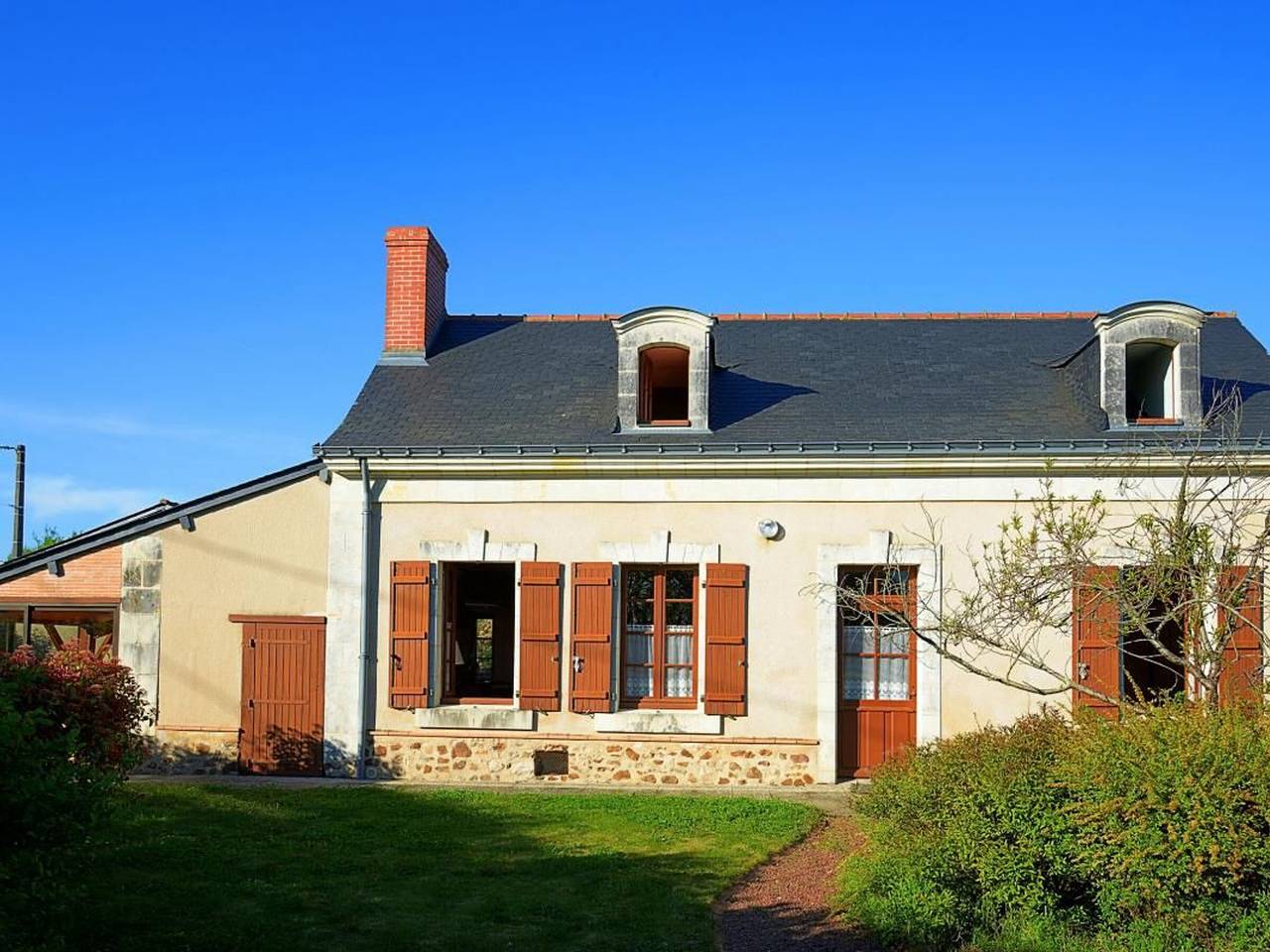 Gîte Anjou familial avec cheminée, climatisation, Wifi in Échemiré, Vallée de la Loire