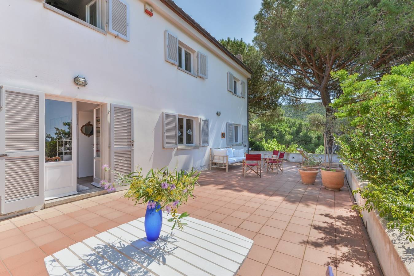 Villa 'Poggio Della Galea' mit Meerblick, privatem Pool und Wlan in La Pila, Campo nell'Elba
