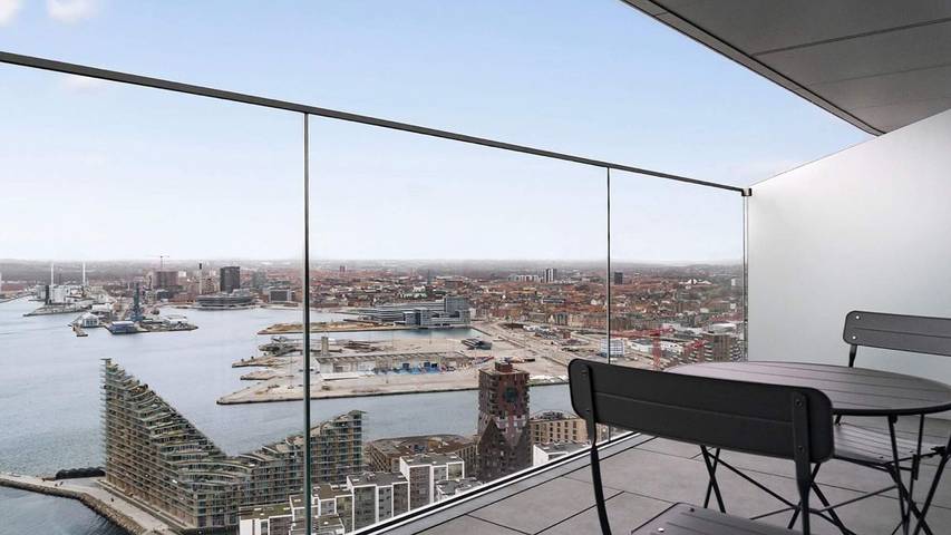 Ferienhaus für 6 Personen, mit Ausblick und Balkon in Aarhus und Umgebung