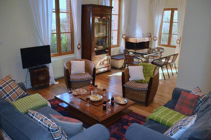 Maison de vacances pour 8 personnes, avec jardin et vue