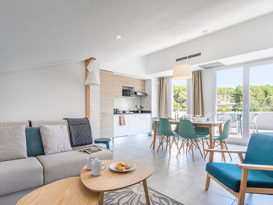Résidence Cap Cassis Calanques Pierre & Vacances - Appartement 6 personnes - 2 Chambres - Duplex - Terrasse in Roquefort-la-Bédoule, Région de Marseille