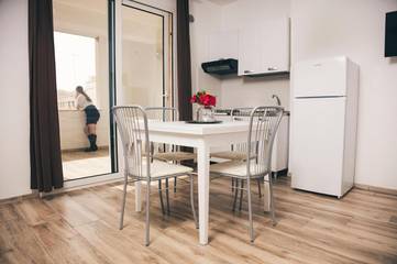 Cottage pour 2 personnes, avec vue et terrasse à Gallipoli
