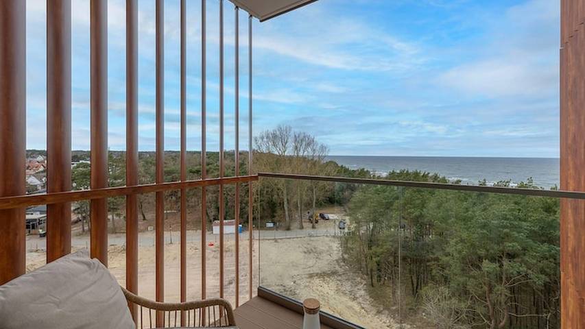 Ferienwohnung für 6 Personen, mit Whirlpool und Balkon sowie Pool und Sauna, mit Haustier in Pobierowo - 3