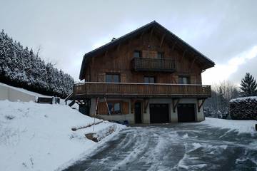 Gîte pour 4 personnes, avec terrasse à Jougne