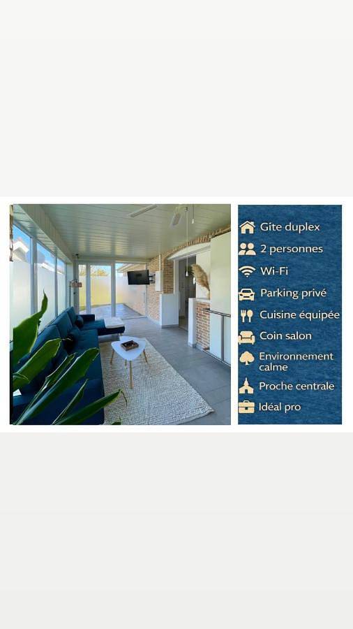 Maison de vacances pour 2 personnes, avec terrasse