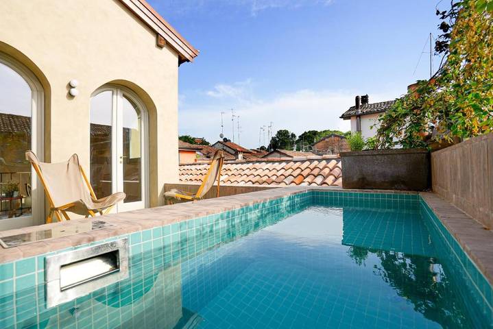 Chambre d’hôte pour 4 personnes, avec piscine ainsi que vue et terrasse à Reggio d'Émilie - 3