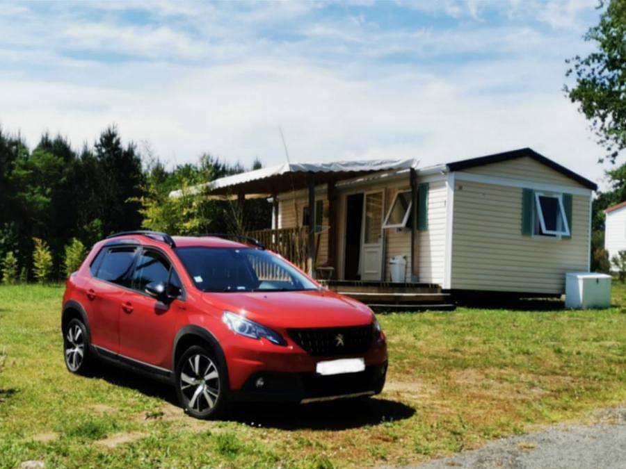 Camping Les Pins du Soleil - Mobile home 4 persons - 2 Comfort rooms in Saint-Paul-lès-Dax, Dax region