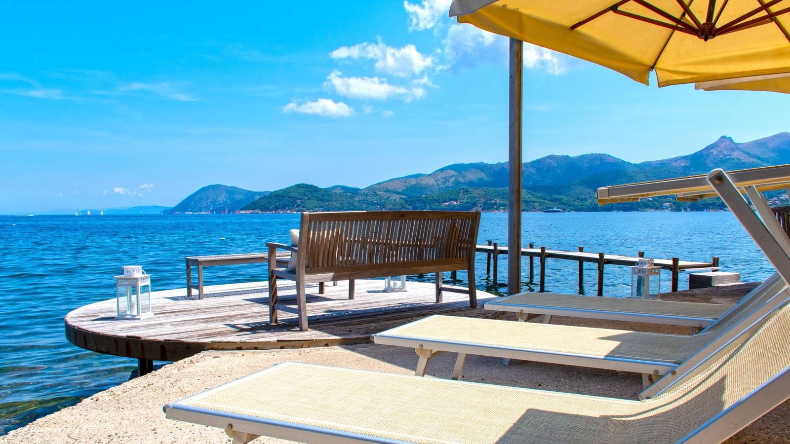 Villa pour 8 personnes avec balcon in Portoferraio, Ile d'Elbe