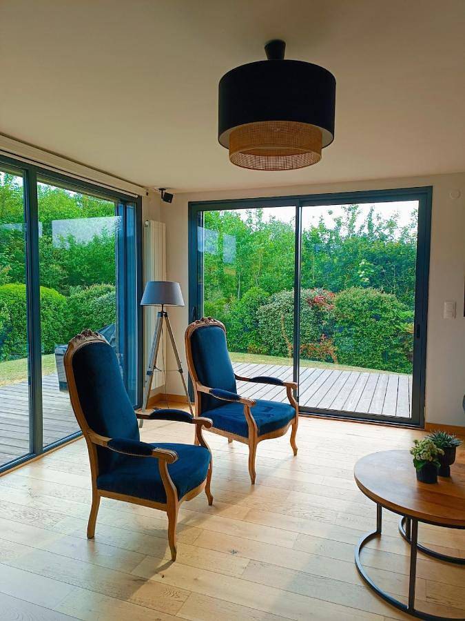 Villa pour 8 personnes, avec Balcon ainsi que Terrasse et Jardin