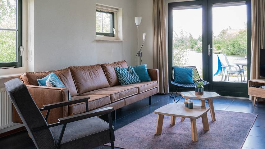 Ferienpark für 9 Personen, mit Balkon/Terrasse und Sauna sowie Terrasse in den Niederlande - 4