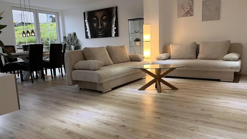 Ferienwohnung für 11 Personen, mit Garten