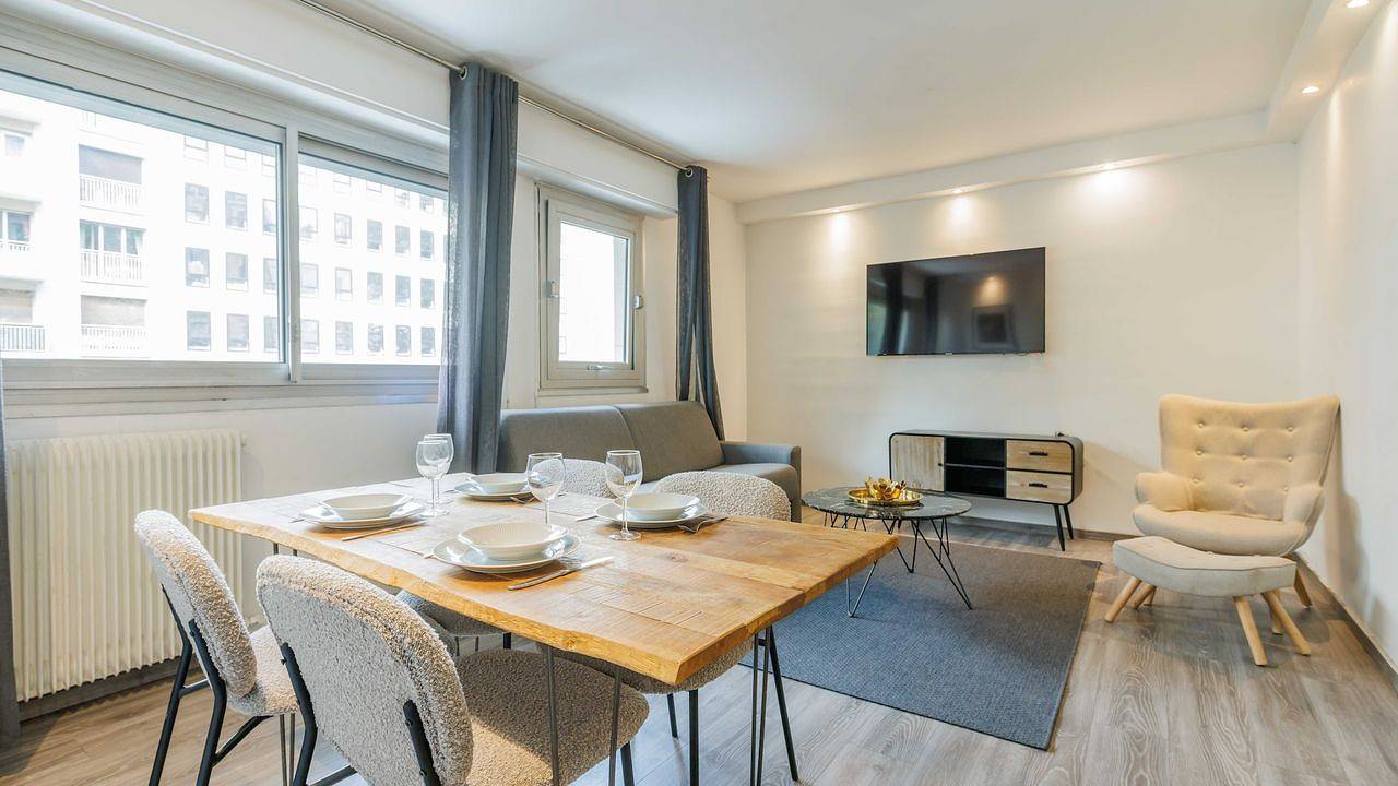 Appartement De Vacances pour 4 Personnes dans Levallois-Perret, Hauts-de-Seine