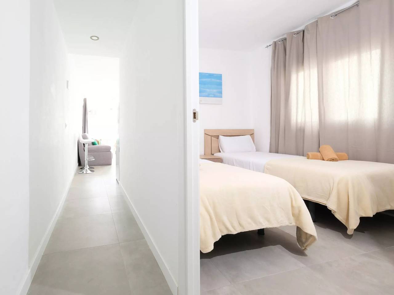 Geheel appartement, 3 kamers 4 personen in Puerto del Carmen, Tías