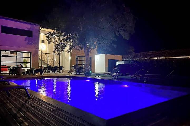 Ferienhaus für 8 Personen, mit Garten und Pool sowie Terrasse in Moliets-et-Maa