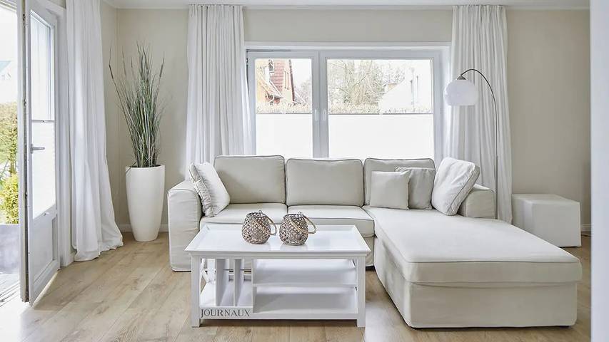Ferienhaus mit Meerblick für 6 Personen, mit Terrasse und Garten, mit Haustier