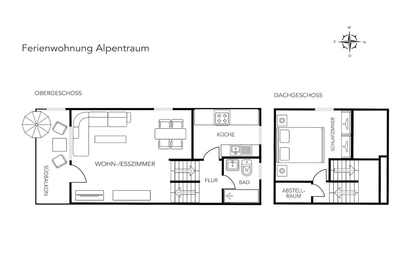 Ferienwohnung mit einem Schlafzimmer, foto 10