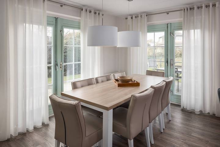 Bungalow für 8 Personen, mit Terrasse und Garten sowie Sauna in Domburg - 3