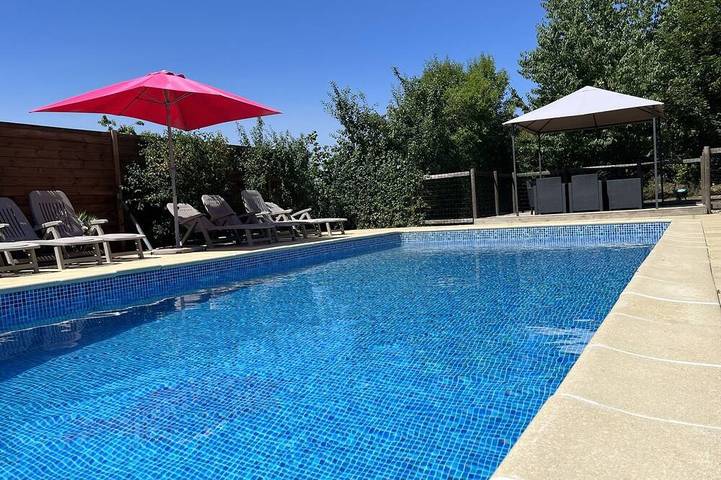 Maison de vacances pour 10 personnes, avec jardin et terrasse