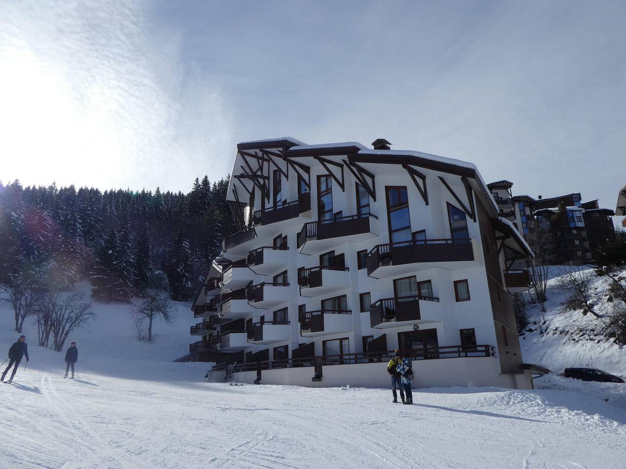 Appartement entier, Résidence les Charmes - Appartement 2 pièces 4 personnes (102) in La Tania, La Perrière